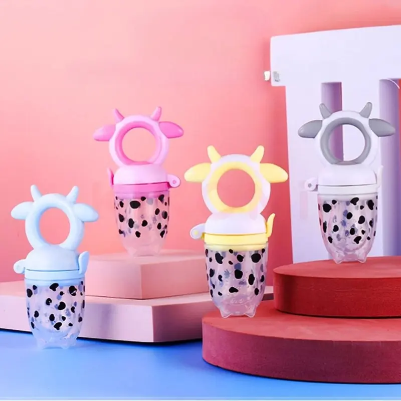 Empeng buah bayi premium model cow Baby fruit feeder Dot buah bayi MPASI 8