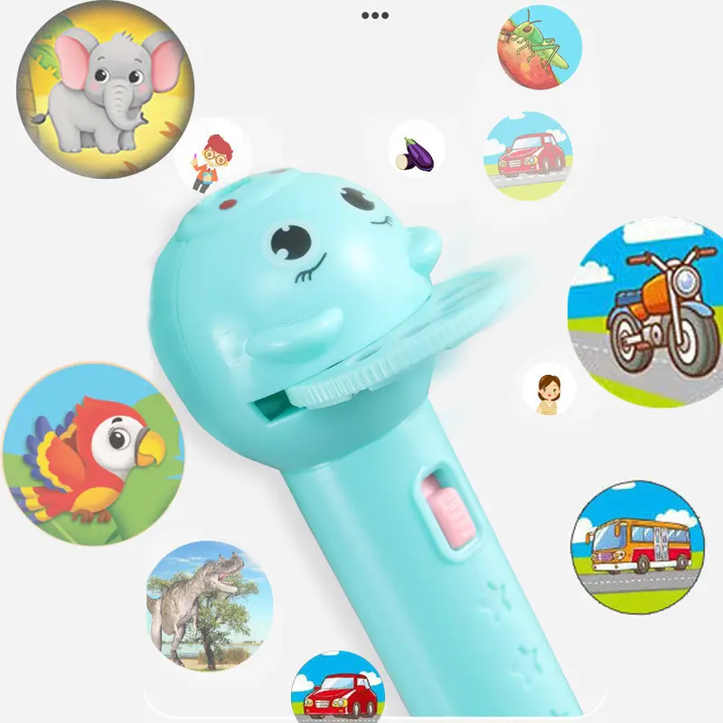 Mainan Anak Senter Proyektor 3 Piringan / Fun Flashlight / Mainan Proyektor Gambar / Mainan Edukasi 2
