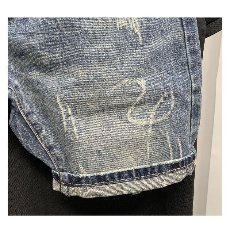 Product Introduction of Quần short nam chất jeans cao cấp - Form rộng thời trang, vải mỏng nhẹ co giãn 21