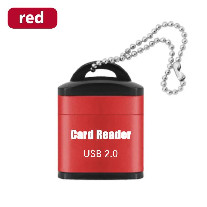 Product Introduction of Mini high speed USB 2.0 card reader TF memory card adapter for computer desktop laptop notebooks USB cartridge 8