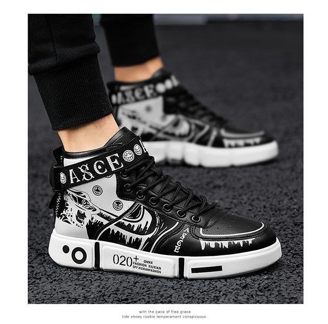 Product Introduction of Spring And Autumn Boys' Shoes Boys AJ High-Top Sports Sneakers 8 Years 9 Big Kids 11 Children 10 White Shoes Girls 14