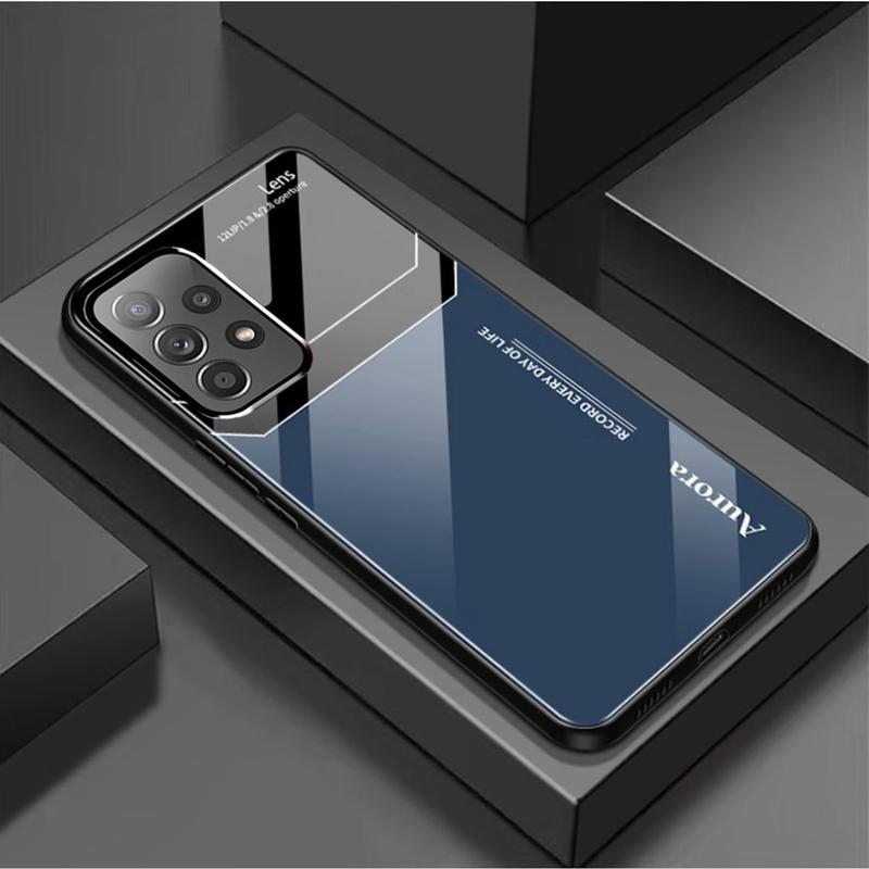 Ốp Lưng KÍNH BÓNG cho Samsung GALAXY A13 A23 A33 5G A53 5G A73 5G PHIÊN BẢN MỚI