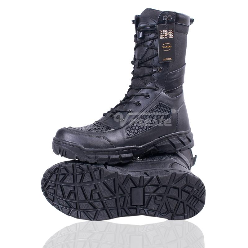 SEPATU PDL BOA RAIDERS TNI POLRI SECURITY KULIT SAPI VMESTE boots ...