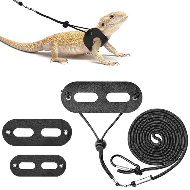1 Set Lizard Traction Rope Adjustable Soft Comfortable Pet Lizard ...