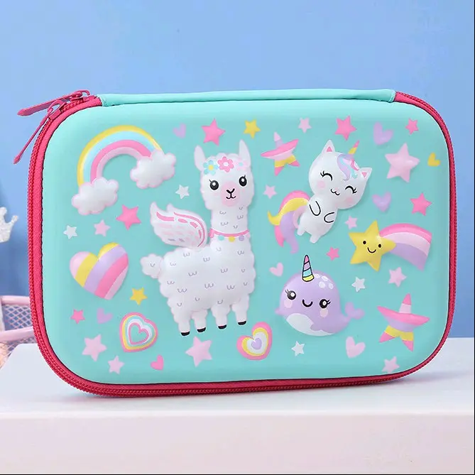 KOTAK PENSIL ANAK IMPORT UNICORN TIMBUL KOTAK BESAR 4