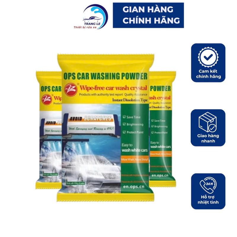 (COMBO 5 GÓI) Bột rửa xe không chạm OPS gói 500 gram