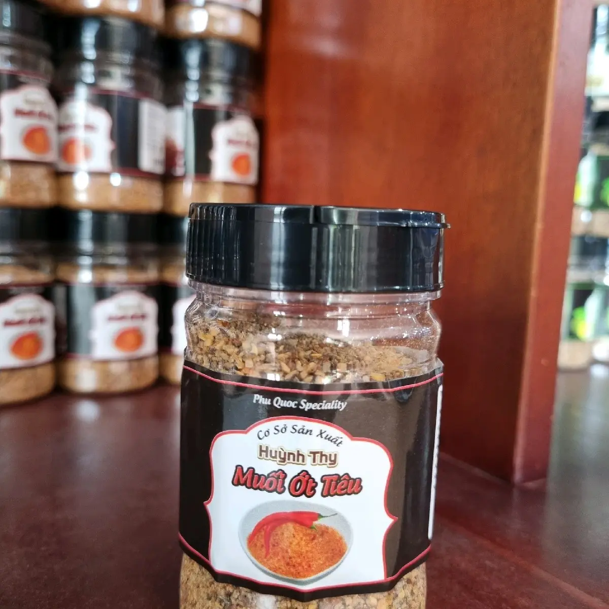 Muối ớt tiêu Phú Quốc 120gr- tăng thêm hương vị cho món ăn