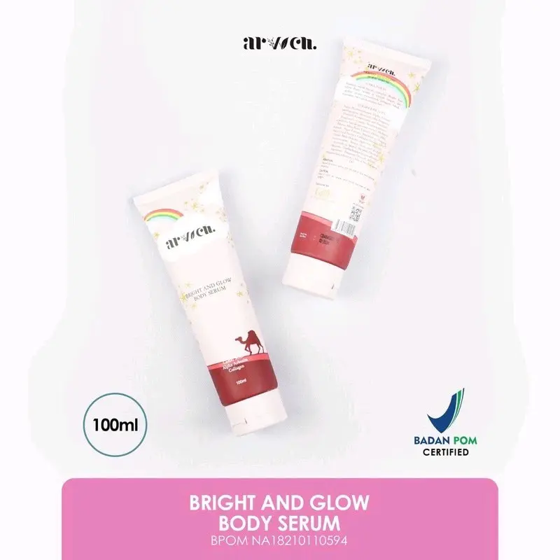 Body Whitening Arvven BPOM 1