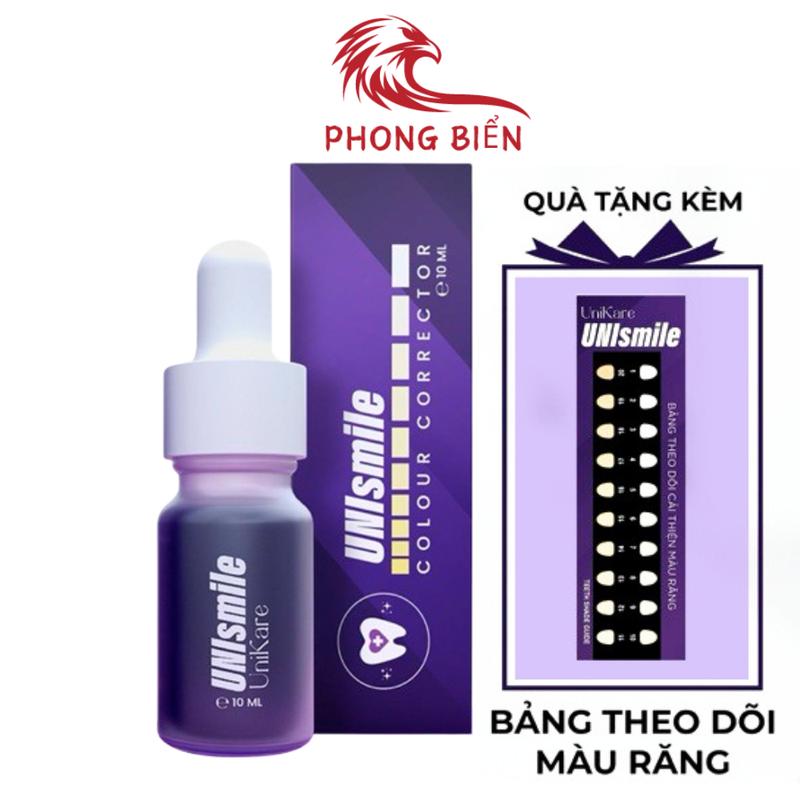 Serum Hỗ Trợ Trắng Răng Unismile Hỗ Trợ Cải Thiện Vết Ố Vàng 10ml