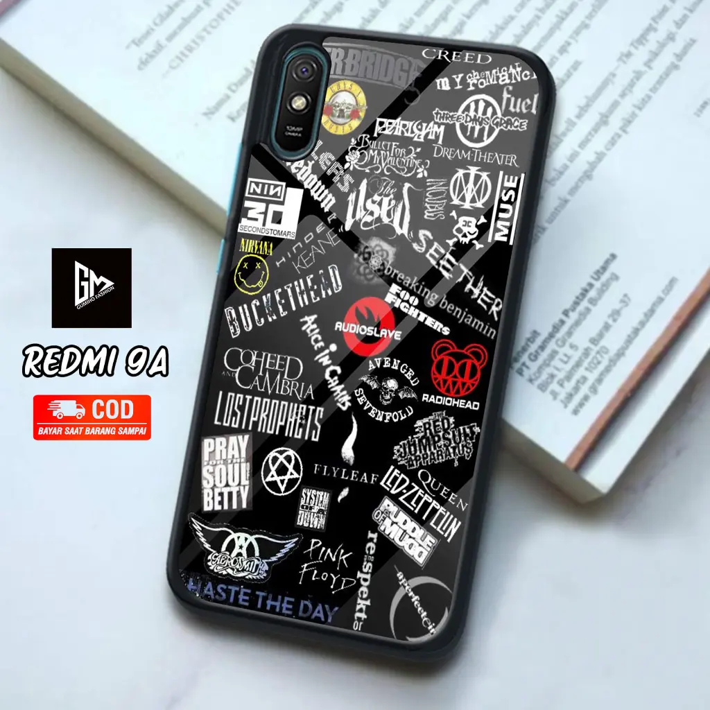 Case Kilau Glossy XIAOMI REDMI 9A terbaru Fashion Casing AESTHETIC - Pelindung Hp Hardcase Softcase Temrurah bisa COD