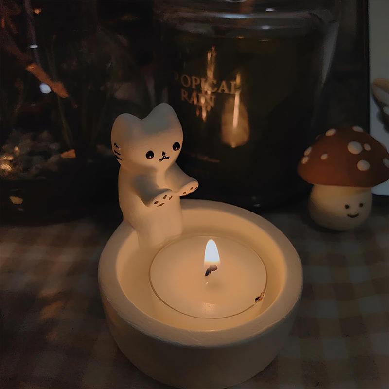 Tempat Lilin Kaca Aromaterapi untuk Meja Makan Dekorasi Rumah Unik dan Elegan Candle Holder dengan Model Nordic Aesthetic 5