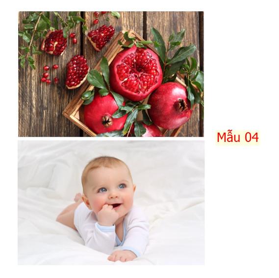 Product Introduction of Bộ 2 tranh dán tường Quả lựu và em bé GUD1482BB0010K KT 60 x 40 cm in pp kim sa nhiều mẫu 18