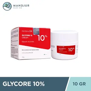 Glycore 10% Cream 10 g - Menyamarkan Kulit Gelap dan Flek Hitam