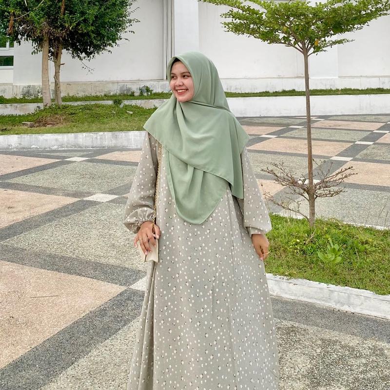 Hijab SegiEmpat Malaysian Oval 4