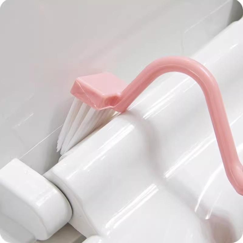 Bàn Chải Làm Sạch Nhà Vệ Sinh Hình Chữ S Máy Chà Sàn Wc Cầm Tay Góc Tay Cầm Uốn Cong 2