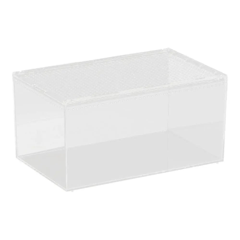 Reptile Terrarium Transparent Reptiles Cage for Crayfish Lizards Snake