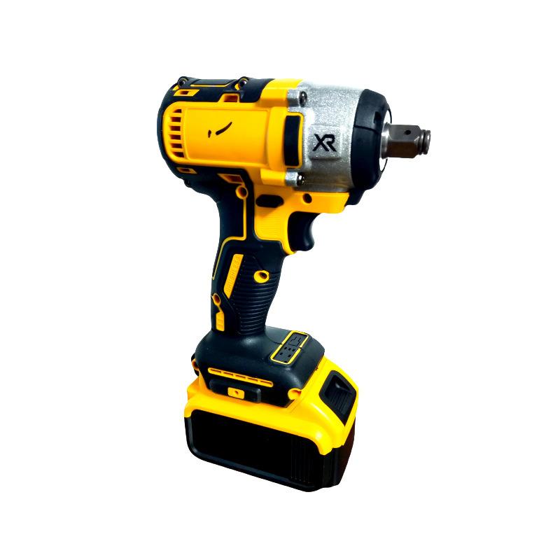 Product Introduction of Hot Sale Large Torque Electric Wrench Household Lithium Wrench High Power Auto Repair Wind Gun Screwdriver 1