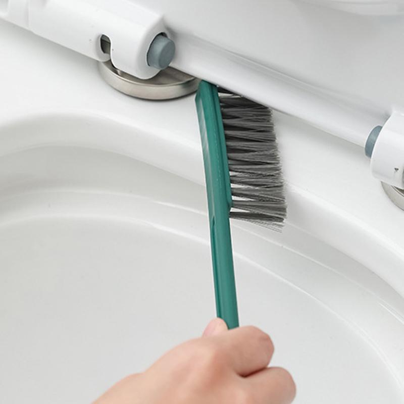 Product Introduction of Wall Mounted Toilet Brush Set, 1 Set Including Toilet Brush & Holder & Plunger, Household Bathroom Cleaning Tool Set 3