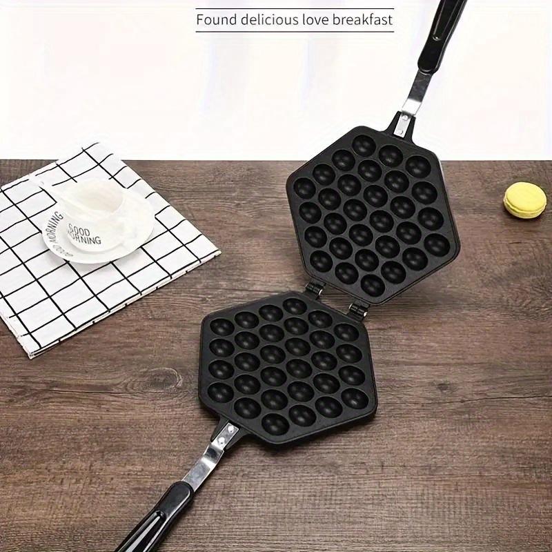 Egg Waffle Maker, 1 Count Double Headed Electric Waffle Bakeware, Kitchen Accessories, Egg Waffle Machine, Household Kitchen Gadgets 3