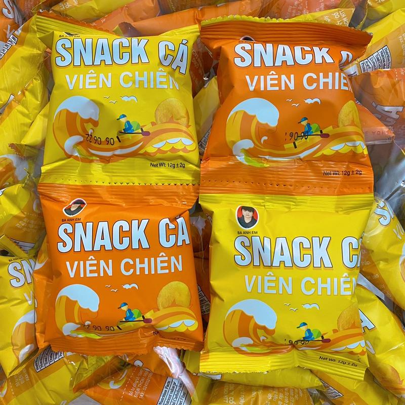 Snack cá viên chiên bịch 60 gói