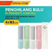 Gambar Volk Pets Hair Removal Brush  Fur & Lint Remover Sikat Penghilang Bulu dari M-Pets Volk Pets Indonesia Kota Tangerang 1 Tokopedia