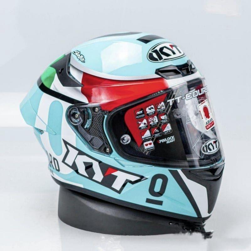 Kaca Helm Full Face KYT TT MLA G2 PRESTIGE KBRCourse Iridium 2