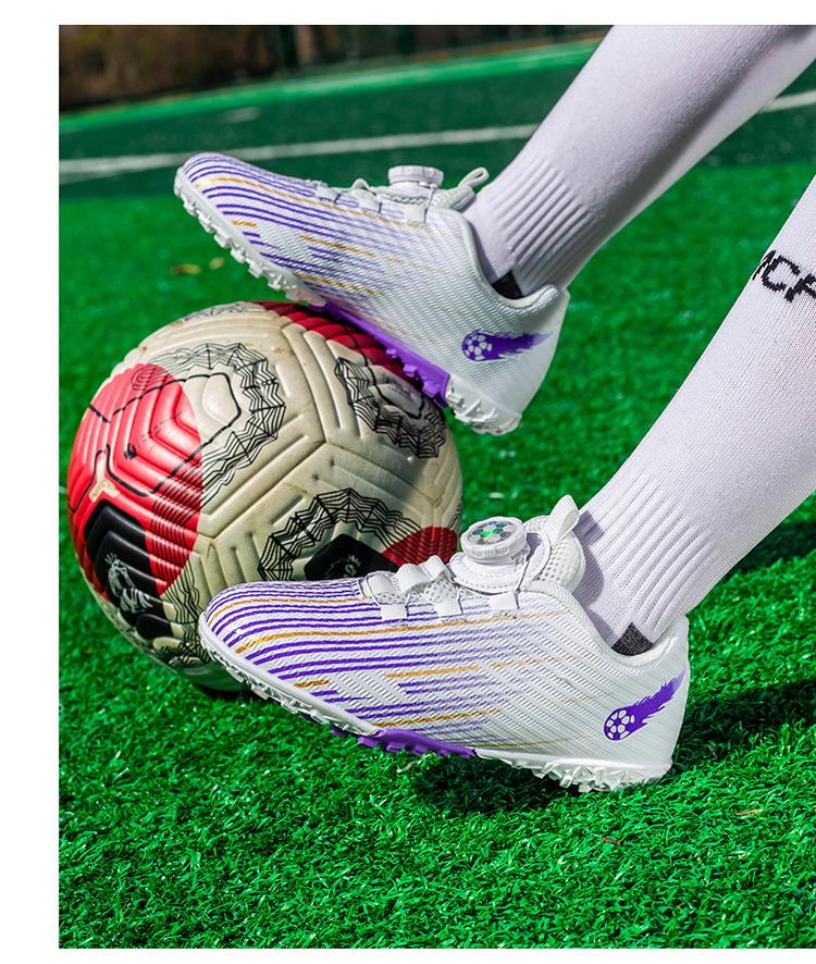 Product Introduction of JINTOHO High Quality Boys Girls Football Shoes Fashion Outdoor Kids Sport Sneakers Adult Soccer Shoes 30