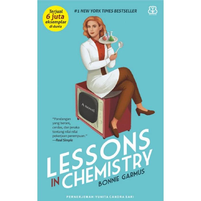 Gambar Buku Novel Lessons in Chemistry dari Mizanstore.id Kota Depok Tokopedia