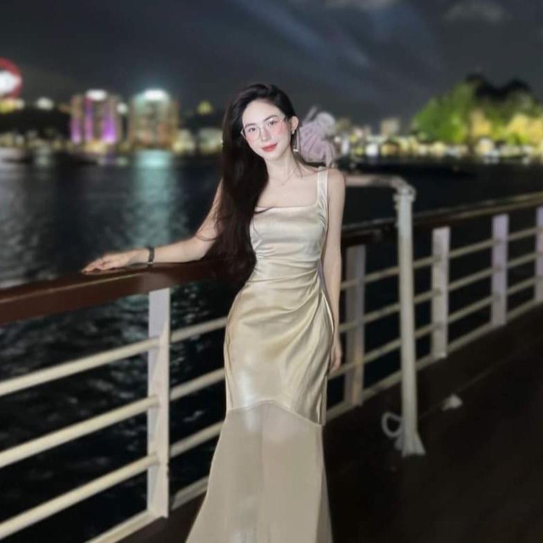 Đầm Dự Tiệc Đầm 2 Dây Dáng Đuôi Cá Sang Chảnh LAVA Dress   thanh lịch váy thường mặc body đẹp đầy màu sắc s đầm maxi  váy dự tiệc 1