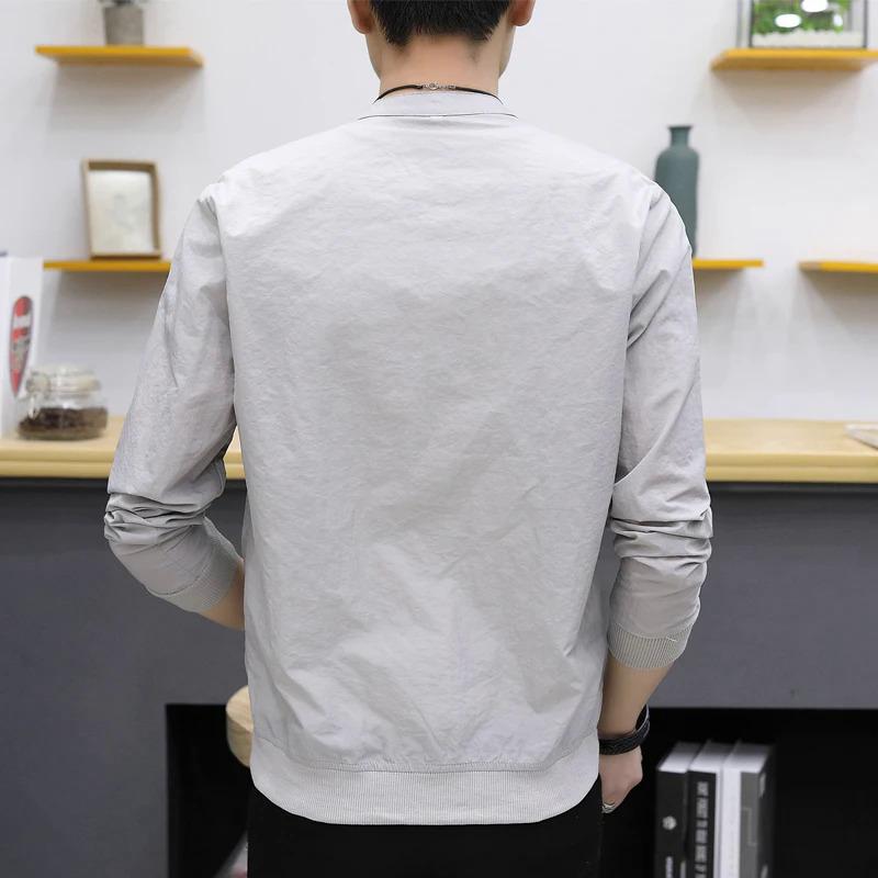 Product Introduction of Camping rain jacket summer outdoors coats male jacket ultra light clothing breathable jacket anti-UV coat men zipper windbreaker 5