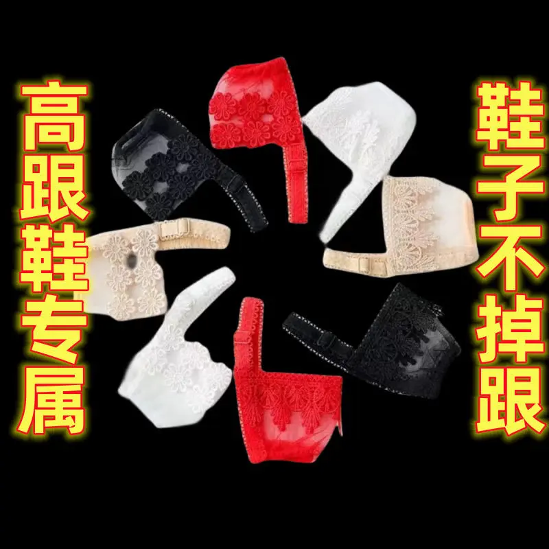Dép Nữ, Cao Gót, Chất Lượng Cao, Thiết Kế Độc Quyền, Chống Trượt, Dây Đeo Ren Lưng, Giày Dây Giày Lười, Kiểu Lười, Một Phím, Thích Hợp Cho Mùa Hè