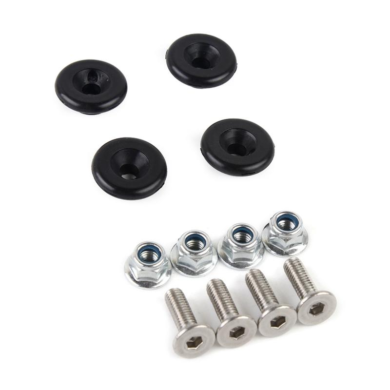 Product Introduction of Professional Helmets Trunk Bracket Base Plate Bushing Pad Buckle Spacers Quick Fixing Motor Accessories 4-Piece/set 47