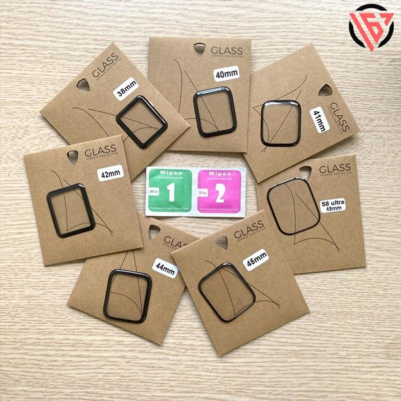 Miếng dán 3D cường lực TPU cho A.watch seri 11/10/9/8/7/6/5/4/3/2/1/SE/ULTRA, đồng hồ T800, T900,logo táo, mini...đủ size 38/40/41/42/44/45/46/49mm