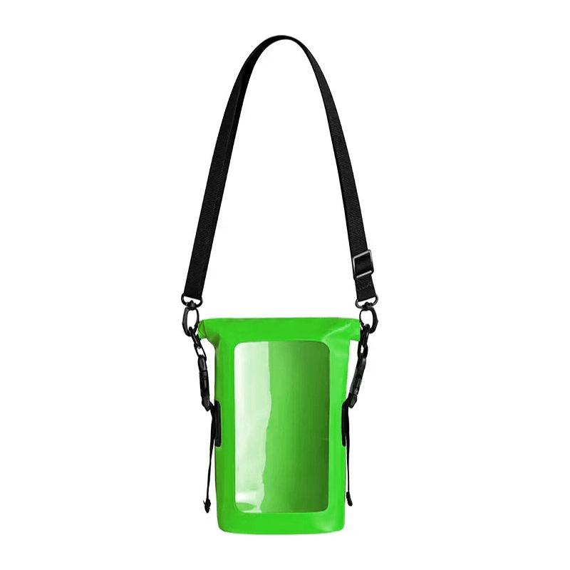 Product Introduction of Outdoor mobile phone water-proof shoulder bag waterproof Drybag seaside beach swimming drifting 2L crossbody bag fashion PVC waterproof bag bag 23