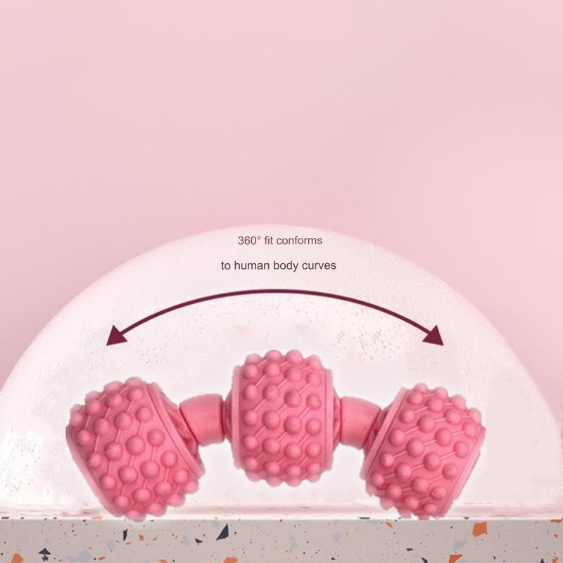 Product Introduction of Massage Roller For Neck Thigh Calf And Legs 6 Wheel Personal Massage Roller - Personal Massage Roller For Muscles And Legs - Portable Deep Tissue Massager - Body Care Comfort 13