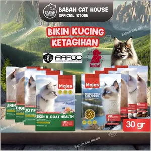 MAJES MINI PACK 30gr 1 Porsi Cobain Dulu Yakin Kucing Ketagihan