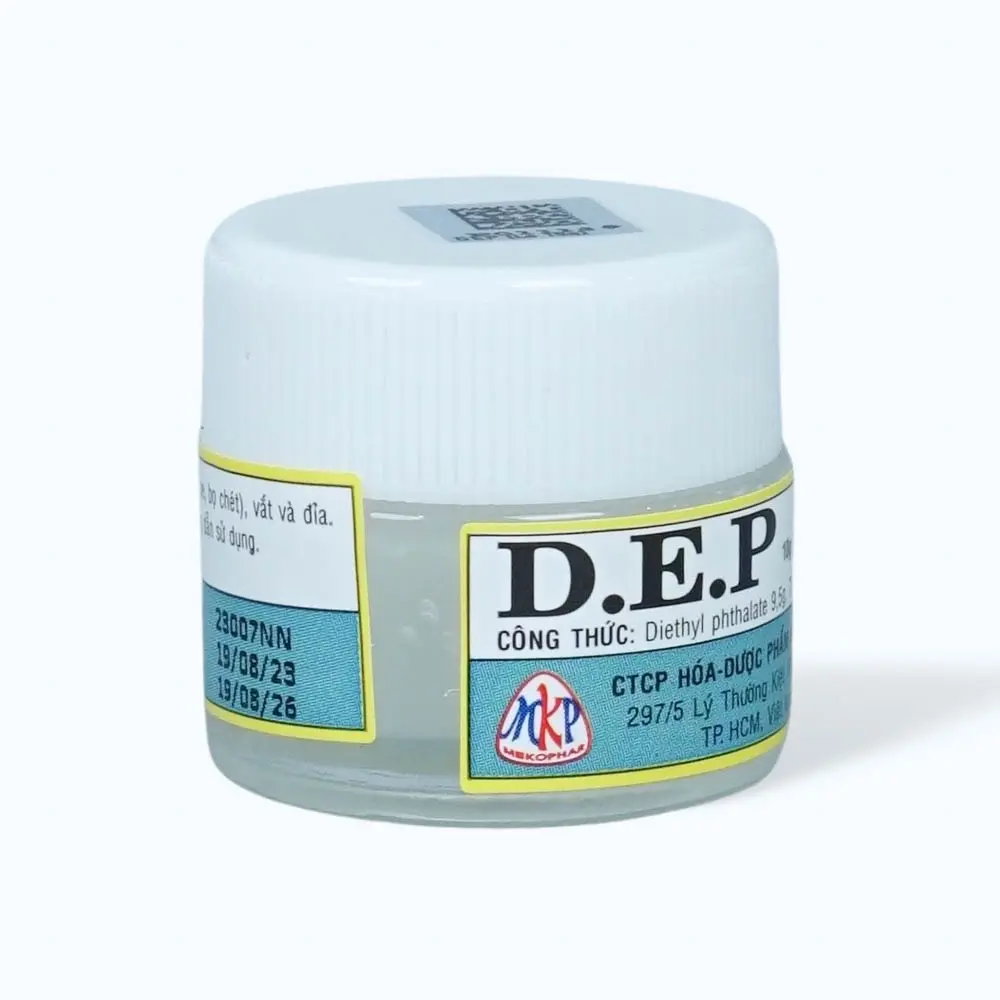 Combo 2 lọ DEP bôi da phòng cái ghẻ côn trùng (lọ 10g)
