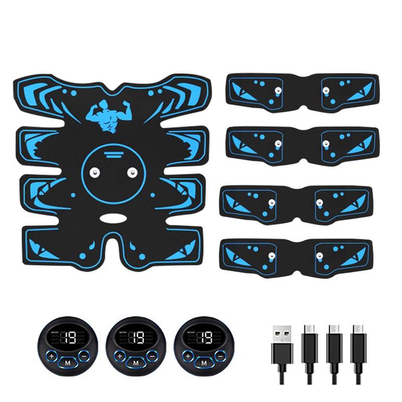 Product Introduction of Abdominal Muscle Exerciser, 1 Set Aerobic Workout Multiple Speeds To Choose From, Abdominal Workout Piece & 4 Hand and Leg Workout Pieces 0