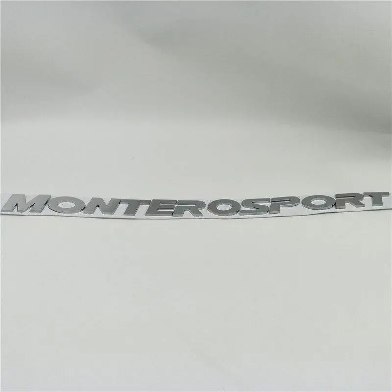 Car Engine Hood Emblem Badge Logo Nameplate Decals Sticker, Car Exterior Accessories for Mitsubishi Pajero Montero Sport SUV 4