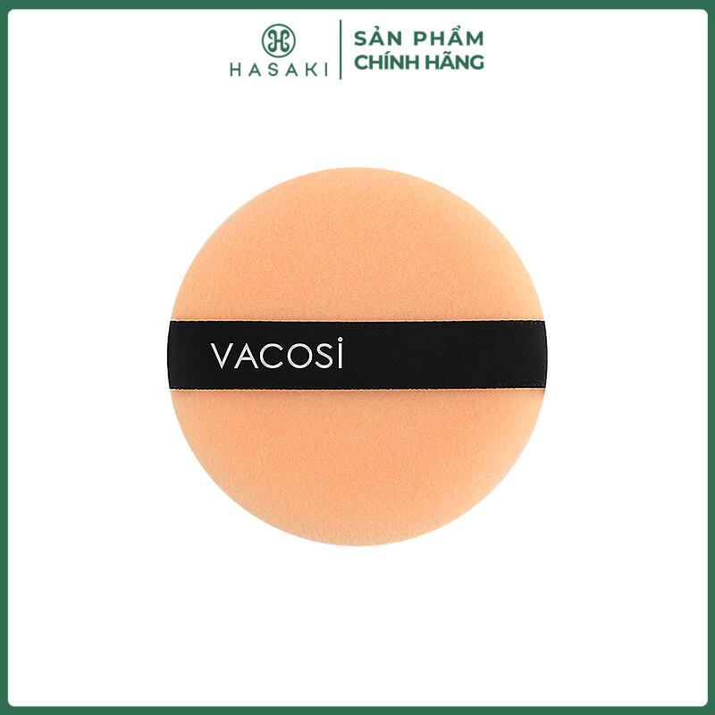 Bông Phấn Khô Vacosi Tròn Trung BP08 (1 Cái) Medium Round Puff - BP08 | HASAKI BEAUTY 0