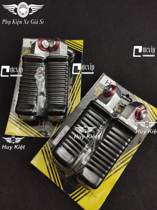 Cặp Gác Chân Sau Gạt Kêu Tíc Tốc Kèm Ốc Xỏ Và Lông Đền Đỏ Gắn Wave Dream Future Vision Sonic AB 2013 - 2023 Vario 2015 - 2021 Sirius Exciter Jupiter MS6347