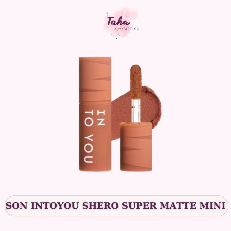 [INTO YOU] Son kem lì INTO YOU Shero Super Matte Mini 1g