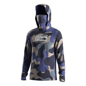 เสื้อผ้าป้องกันแสงแดด, สำหรับการตกปลา, เสื้อผ้าป้องกัน UPF, จำเป็นสำหรับวันที่มีแดด, เหมาะสำหรับการตกปลาและการแล่นเรือใบ, เหมาะสำหรับสถานการณ์ต่าง ๆ , การไหลของอากาศที่ดี, แห้งเร็ว, พร้อม UPF 50+ เสื้อ  ตก  ปลา  แขน  ยาว