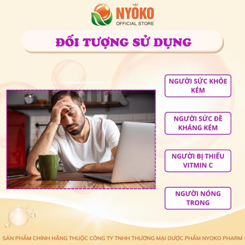 Product Introduction of Viên sủi vitamin chanh dây tăng sức đề kháng cho cơ thể vị chanh leo lọ 20 viên NYOKO vitamin  b7 10