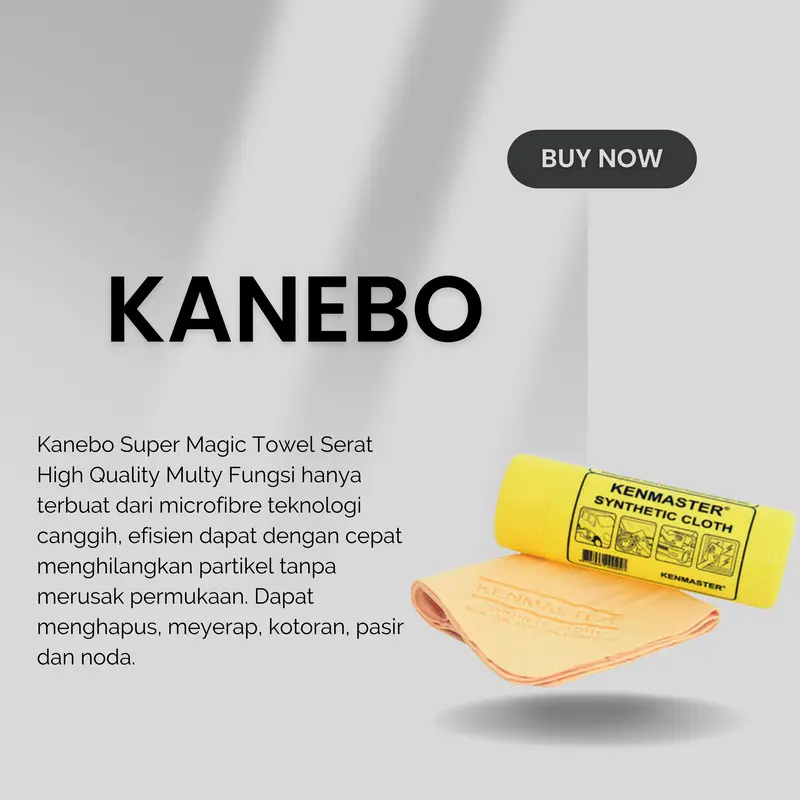 Kanebo Plas Chaomis / Kain Lap Sintetis Polos 2