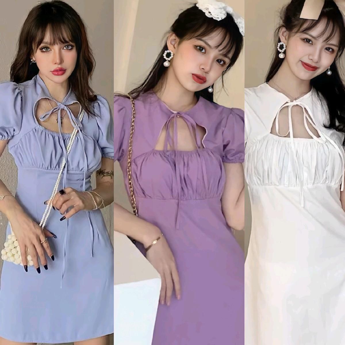 [Xả Kho] Thời Trang Bigsize Váy Dự Tiệc 50 - 100Kg Nữ Cotton Women Dress - A.1009