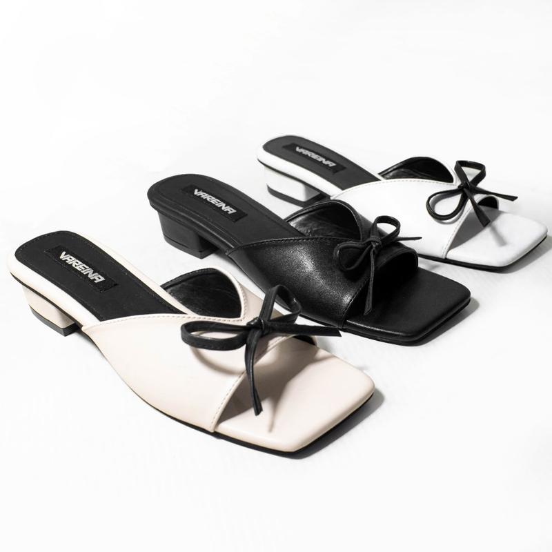 Vareina - Naida Sandal Wanita Tali Pita Heels 3 Cm 0