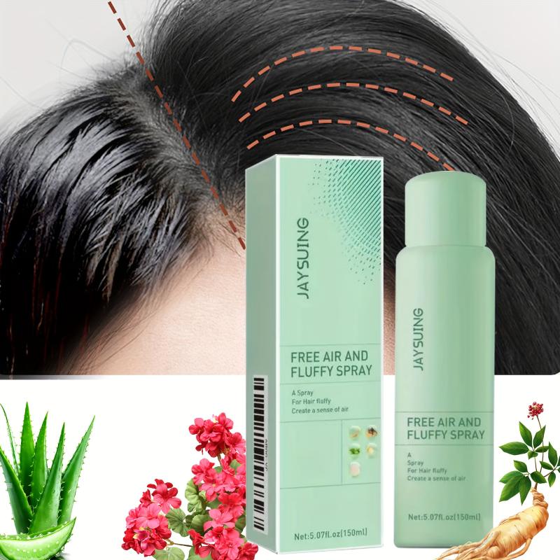 Product Introduction of 5.07oz Leave-In Volumizing Dry Spray - No Rinse Needed, Adds Extra Volume & Texture for Fuller, Defined Look, Hydrating Formula with Glycerin, Suitable for All Hair Types Gel Haircare Moisturize Moisturizer 12