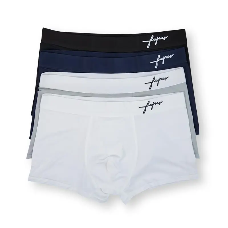 Combo 6 tặng 2 quần lót nam boxer chữ ký, quần sịp đùi nam vải thun lạnh mềm mịn mát, sịp đùi nam co dãn 4 chiều, Menswear 7