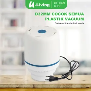 U-Living Pompa Vacuum Listrik Vacuum Bag Pastik Vacum Vakum Serbaguna PV004